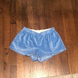 Blue PJ shorts